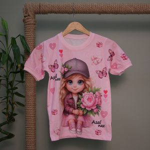 تیشرت تک دخترانه کد401