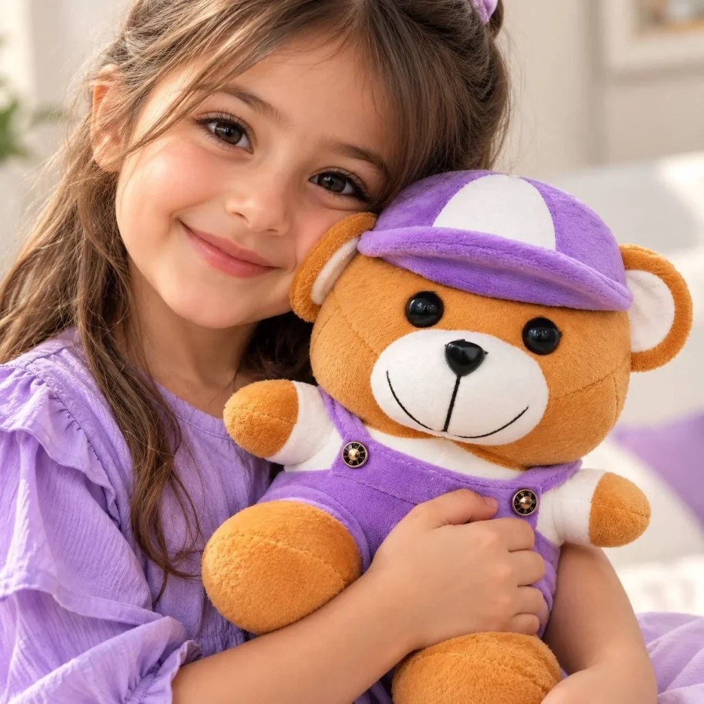 عروسک خرسی کلاهدار کد293